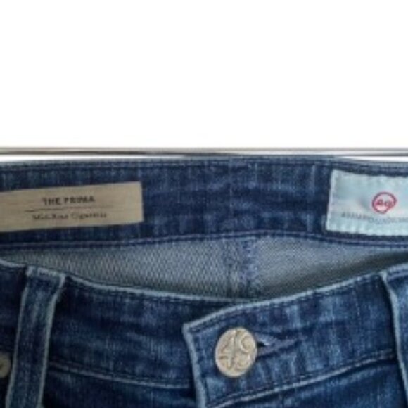 AG Adriano Goldschmied The Prima Mid Rise Cigarette Jeans 30 - Picture 2 of 4